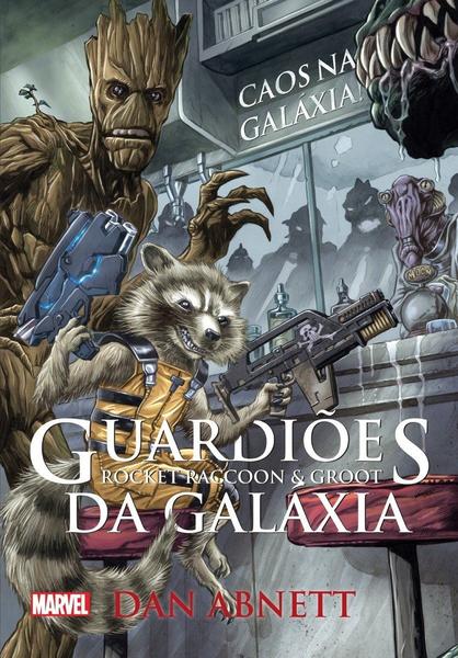 Livro - Guardiões da Galáxia - Roccket Raccoon e Groot