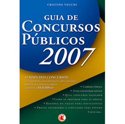 Livro - Guia de Concursos Públicos 2007