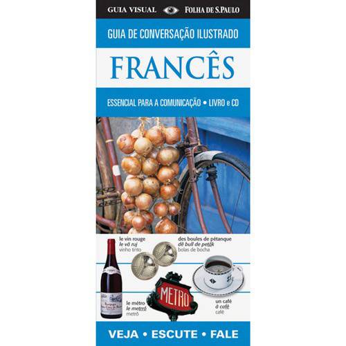 Livro - Guia de Conversação Ilustrado Francês (Livro + CD)