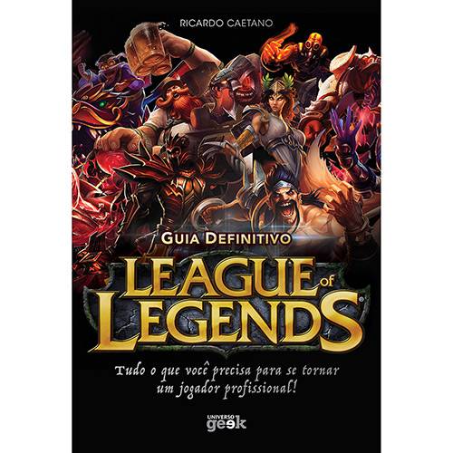 Livro - Guia Definitivo de League Of Legends