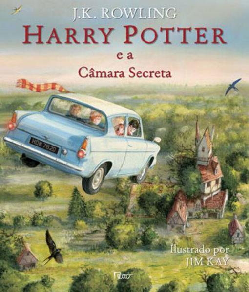 Livro - Harry Potter e a Câmara Secreta - Ilustrado