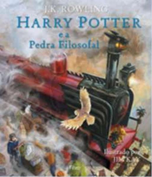 Livro - Harry Potter e a Pedra Filosofal - Edição Ilustrada