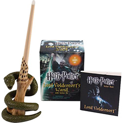 Livro - Harry Potter Lord Voldemort's Wand With Sticker Kit / Lord Voldemort's Sticker Book