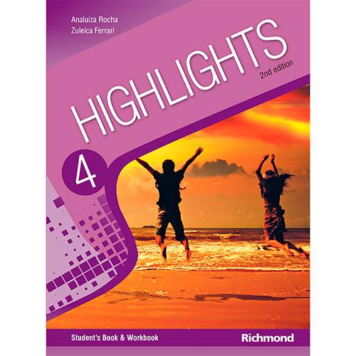 Livro - Highlights 4: Student's Book And Workbook