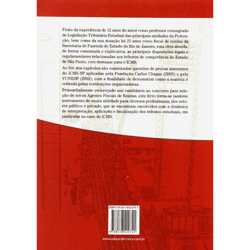 Livro - ICMS de São Paulo - Comentado