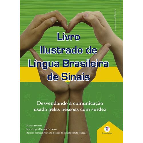 Livro Ilustrado de Língua Brasileira de Sinais - Verde