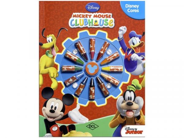 Livro Infantil Mickey Mouse Clubhouse Disney Cores - DCL