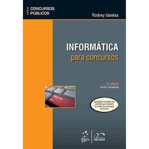 Livro - Informática para Concursos - Série Concursos Públicos