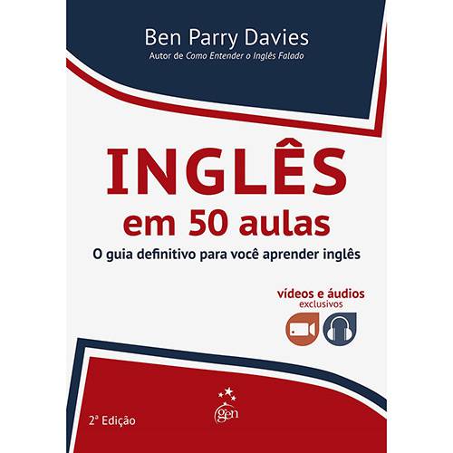 Tudo sobre 'Livro - Inglês em 50 Aulas - o Guia Definitivo para Você Aprender Inglês'