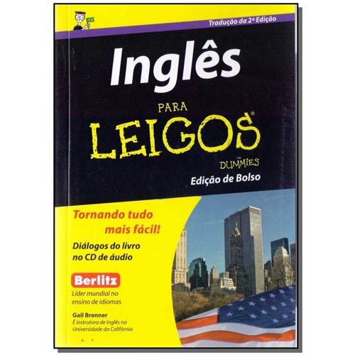 Livro - Ingles para Leigos - Ed. Bolso