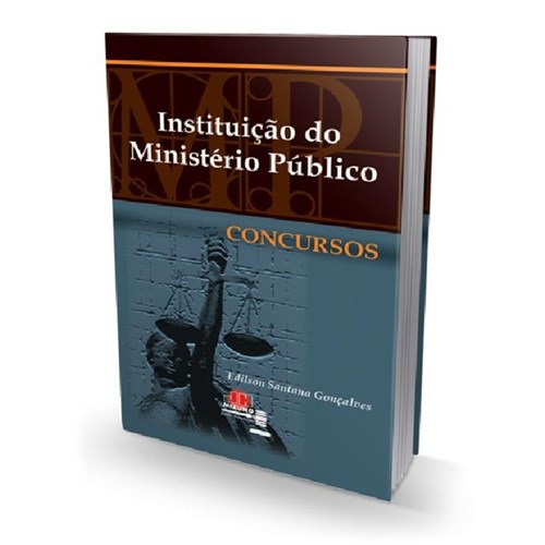 Livro Instituição do Ministério Público para Concursos