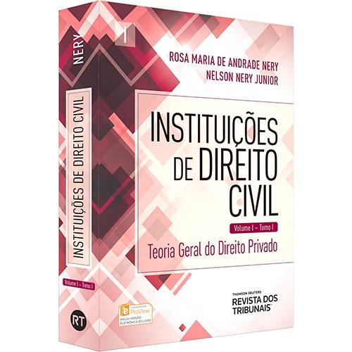 Livro - Instituições de Direito Civil Vol. 1