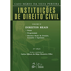 Livro - Instituições de Direito Civil - Vol. 4