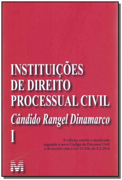 Livro - Instituições de Direito Processual Civil - Vol. 1 - 9 Ed./2017