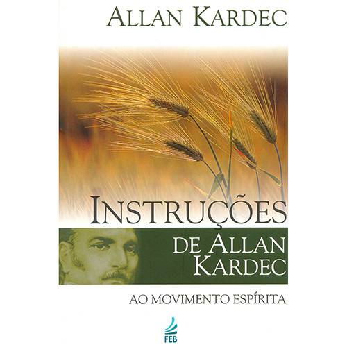 Livro - Instruções de Allan Kardec ao Movimento Espírita