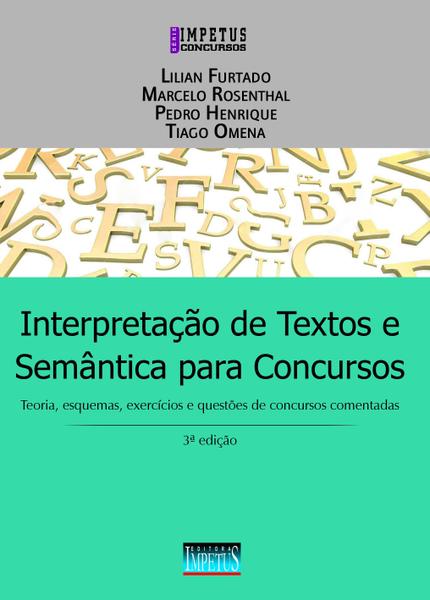 Livro - Interpretação de Textos e Semântica para Concursos