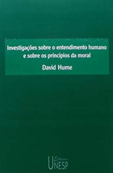 Livro - Investigações Sobre o Entendimento Humano e Sobre os Princípios da Moral