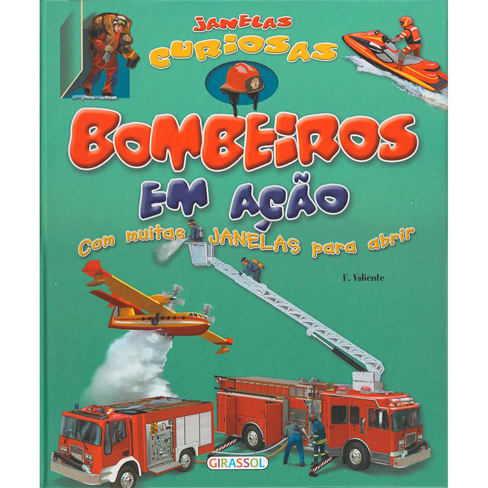 Livro - Janelas Curiosas: Bombeiros em Ação