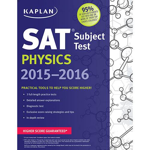 Tudo sobre 'Livro - Kaplan Sat Subject Test Physics - 2015-2016'