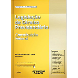 Livro - Legislação de Direito Previdenciário - 6ª Edição
