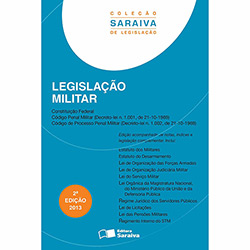 Livro - Legislação Militar: Coleção Saraiva de Legislação