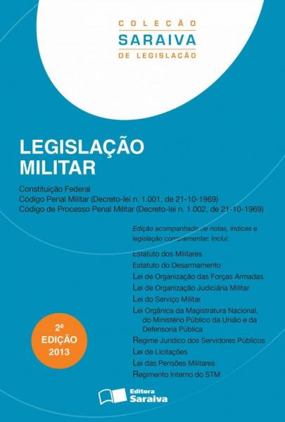Livro - Legislação Militar - 2ª Edição de 2013