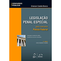 Livro - Legislação Penal Especial para Concurso: Polícia Federal - Série Concursos Públicos
