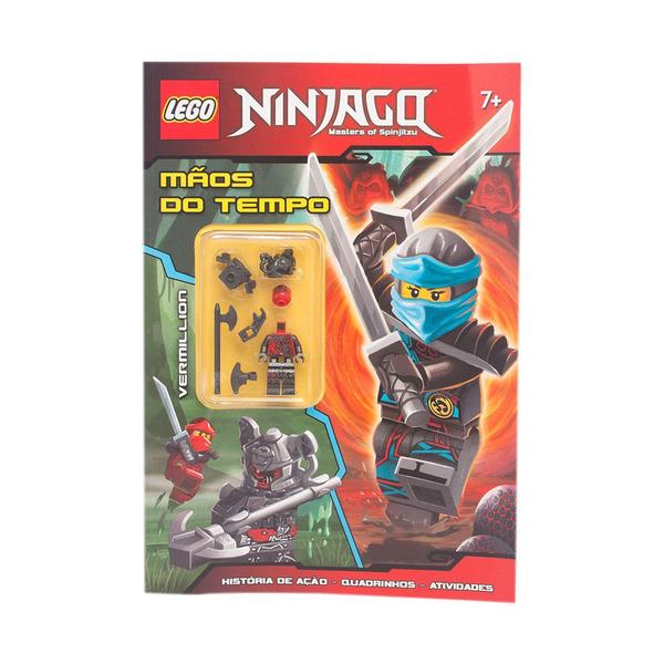 Livro - Lego Ninjago - Mestres do Spinjitzu: Mãos do Tempo