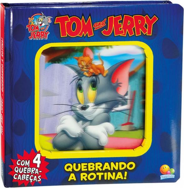 Livro - Lenticular 3D Licenciados: Tom And Jerry - Quebrando a Rotina