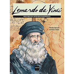 Livro - Leonardo da Vinci - Coleção Mestres da Arte em Quadrinhos