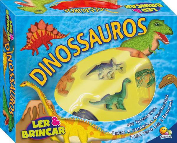 Livro - Ler e Brincar: Dinossauros