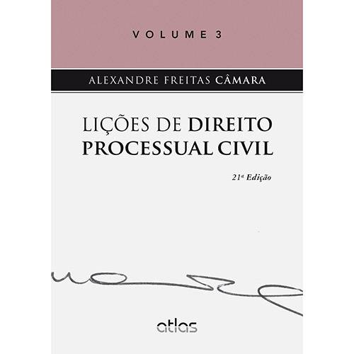 Livro - Lições de Direito Processual Civil - Vol. 3