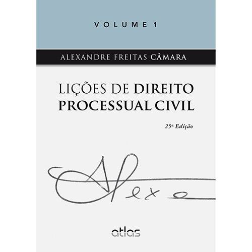 Tudo sobre 'Livro - Lições de Direito Processual Civil - Vol. 1'