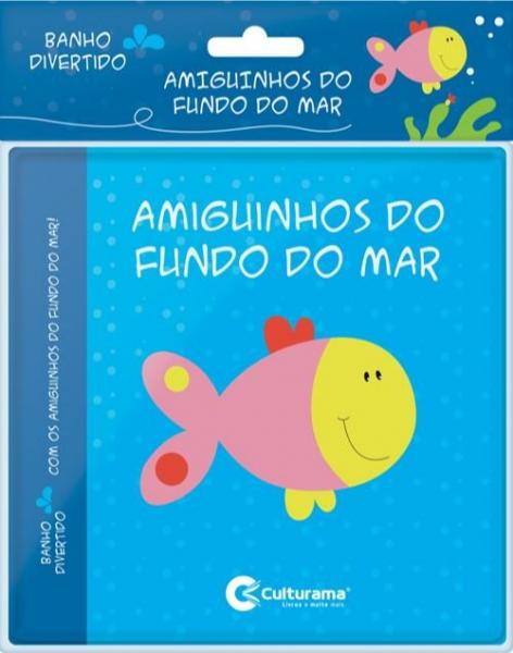 Livro - Livro de Banho Amiguinhos Fundo do Mar