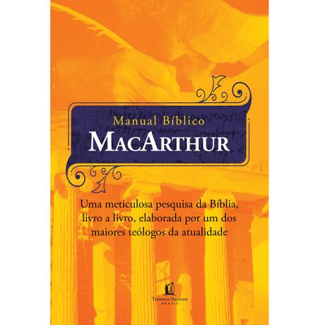 Livro Manual Bíblico MacArthur