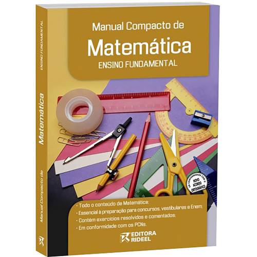Tudo sobre 'Livro - Manual Compacto de Matemática - Ensino Fundamental'