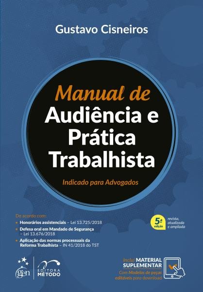 Livro - Manual de Audiência e Prática Trabalhista