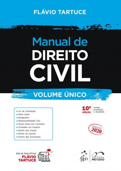 Livro - Manual de Direito Civil - Vol. Único