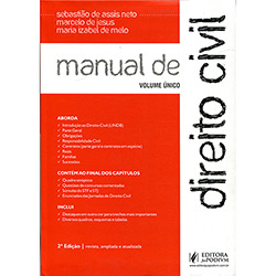 Livro - Manual de Direito Civil: Volume Único