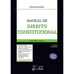 Livro - Manual de Direito Constitucional - Volume Único