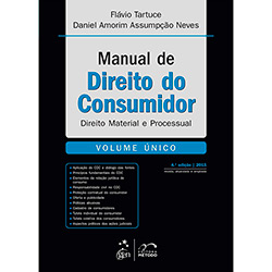 Livro - Manual de Direito do Consumidor - Vol. Único