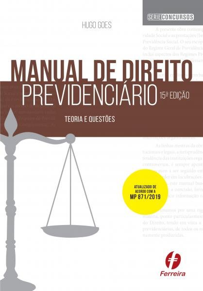 Livro - Manual de Direito Previdenciário