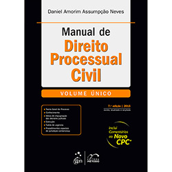 Livro - Manual de Direito Processual Civil - Volume Único