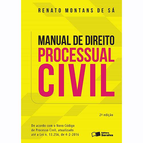 Livro - Manual de Direito Processual Civil