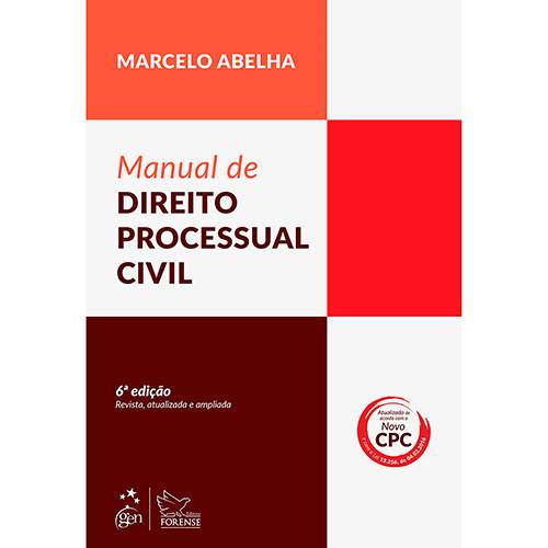 Tamanhos, Medidas e Dimensões do produto Livro - Manual de Direito Processual Civil