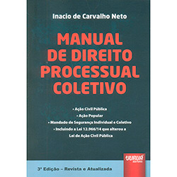 Livro - Manual de Direito Processual Coletivo