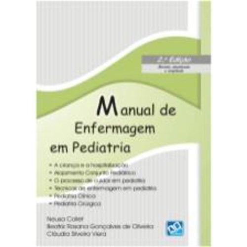 Livro - Manual de Enfermagem em Pediatria - Collet