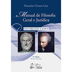 Livro - Manual de Filosofia Geral e Jurídica - das Origens a Kant