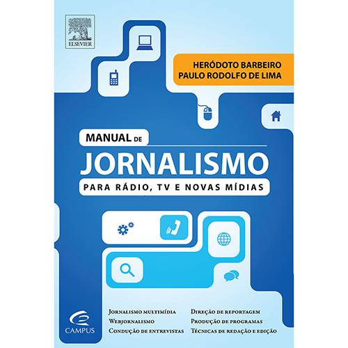 Livro - Manual de Jornalismo para Rádio, TV e Novas Mídias