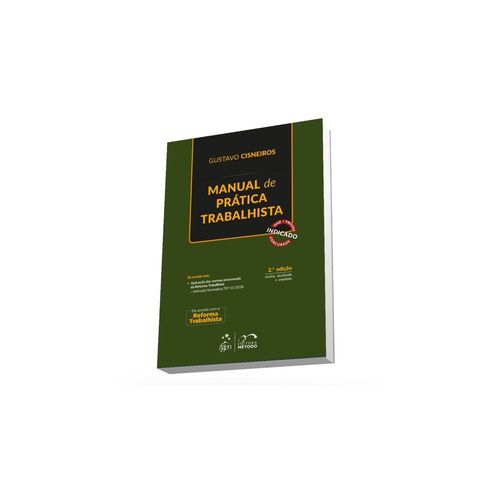 Livro - Manual de Prática Trabalhista - Cisneiros